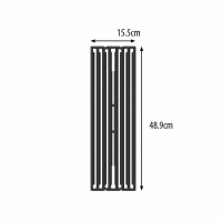 Grillrost Gusseisen 15.5 x 48.8 cm
