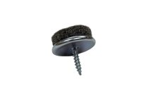 Fussgleiter Filz Ø 24 mm H 8 mm, mit Schraube