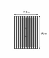 Grillrost Gusseisen 27.3 x 37.5 cm